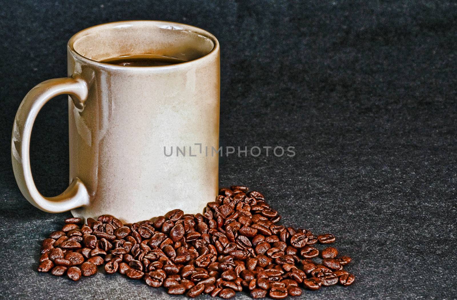 Cup Of Coffee And Beans by rcarner
