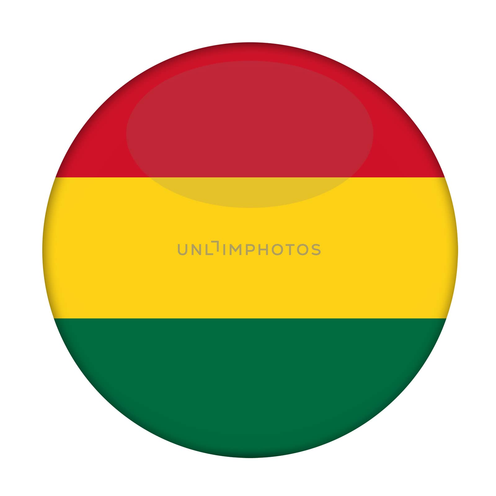 Rastafarian Flag button by speedfighter
