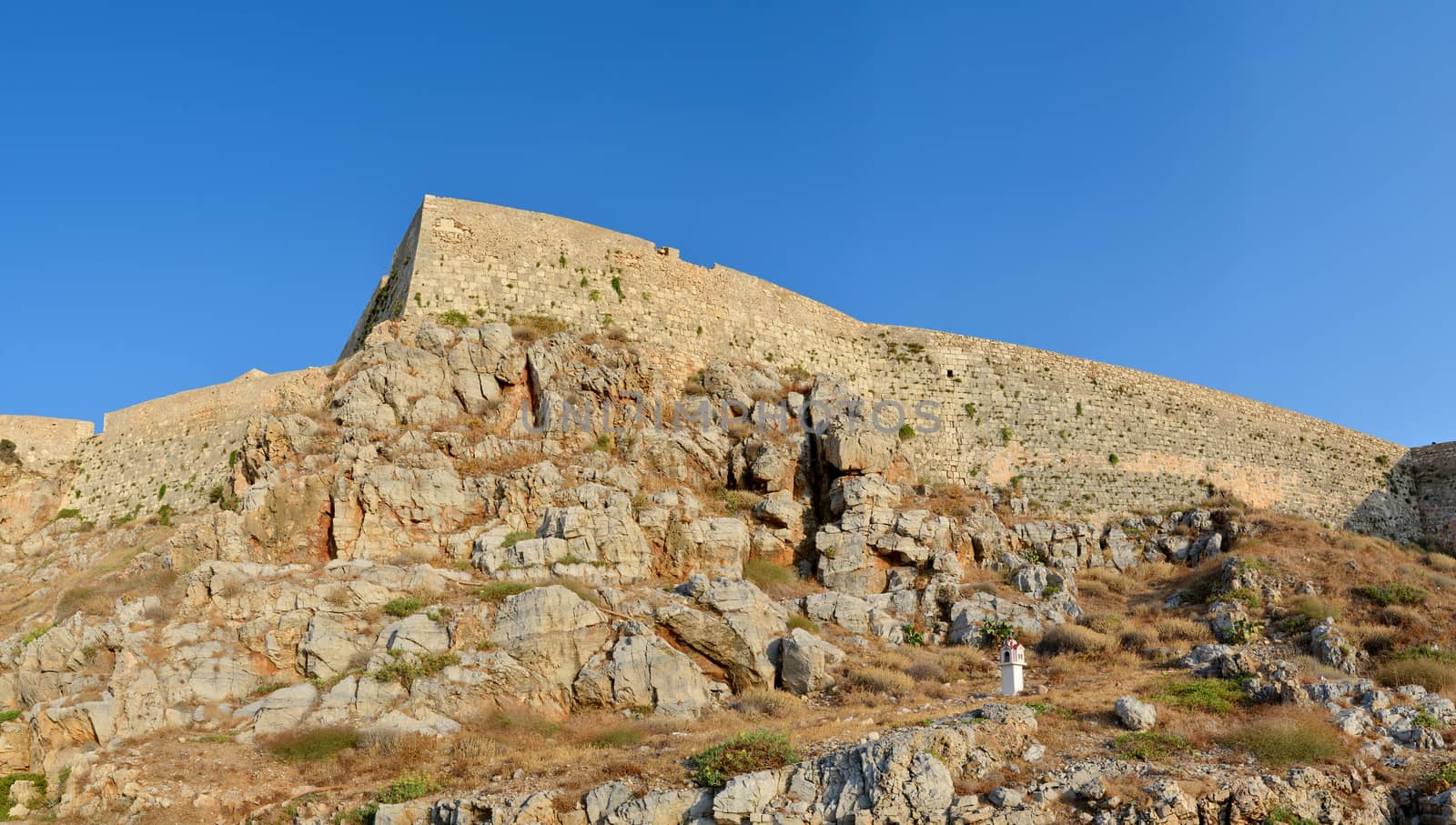 Rethymno city Greece Fortezza fortress landmark architecture