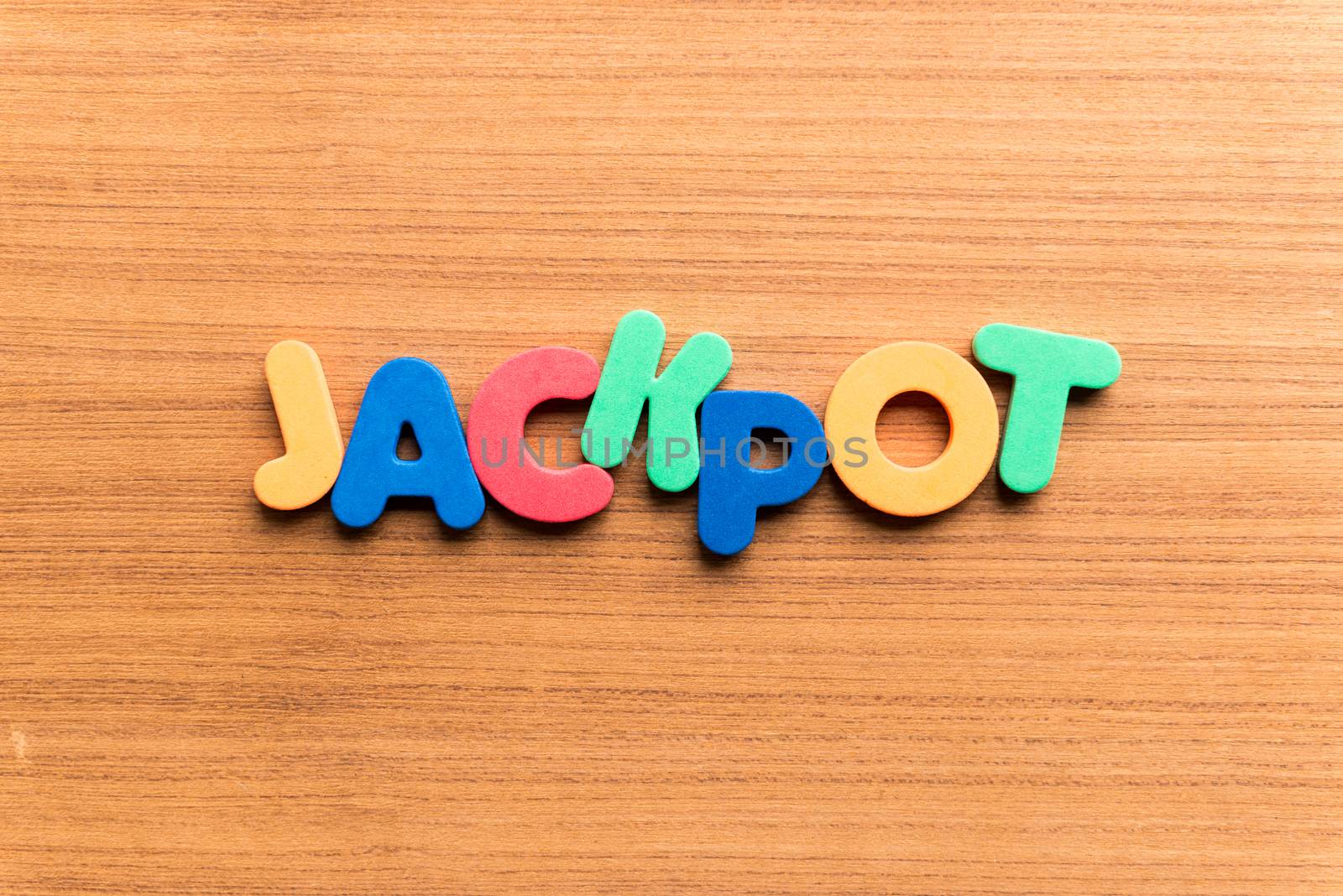 jackpot colorful word by sohel.parvez@hotmail.com