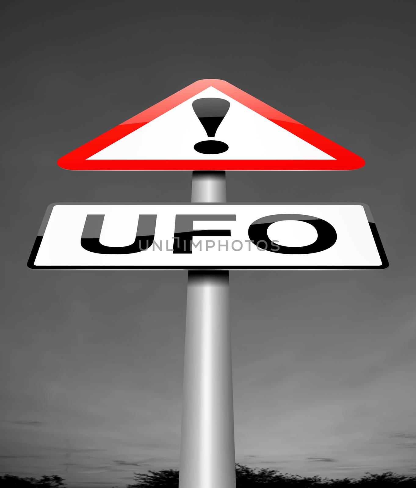 Ufo sign concept. by 72soul