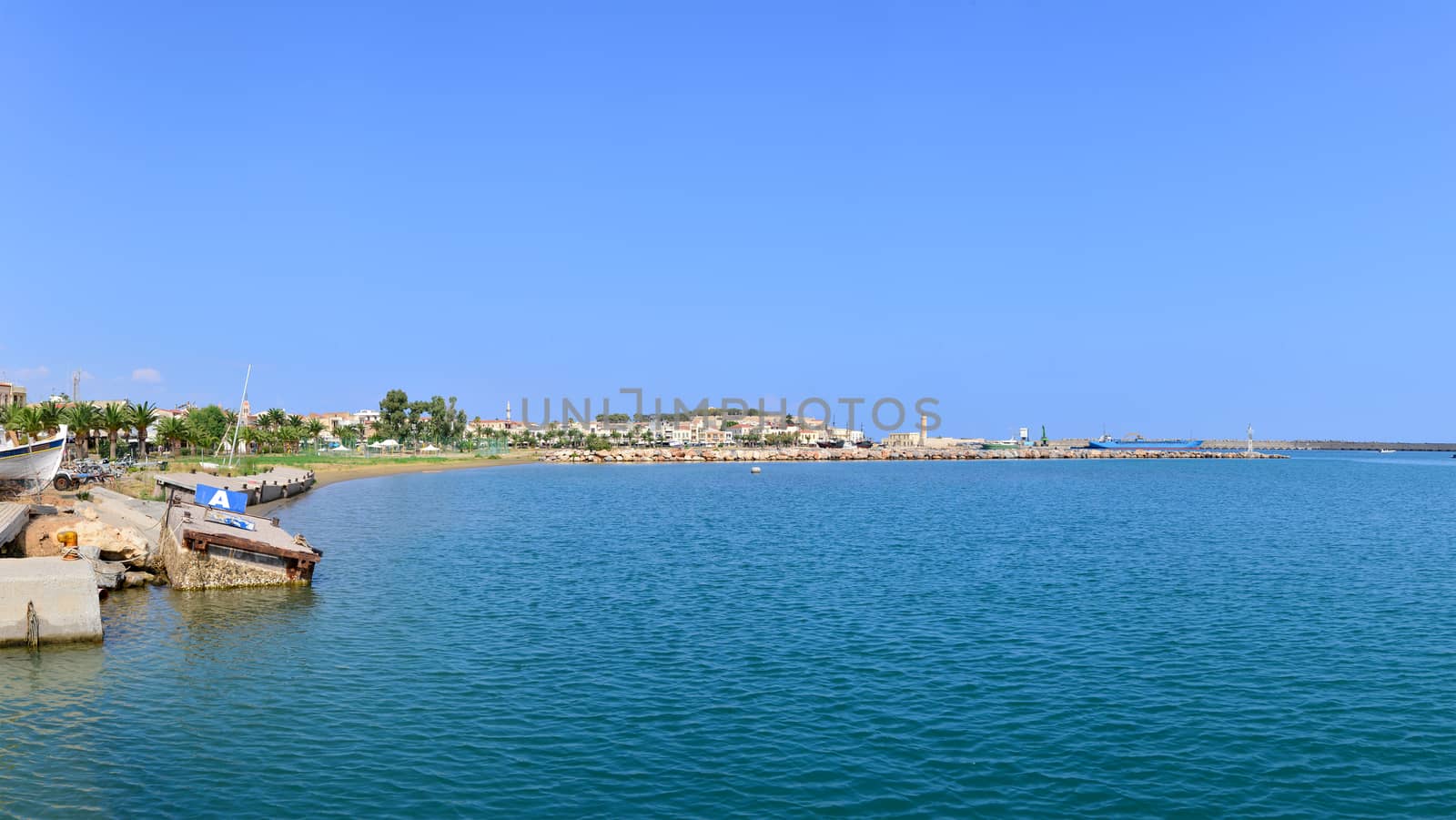 Rethymno city panorama by tony4urban