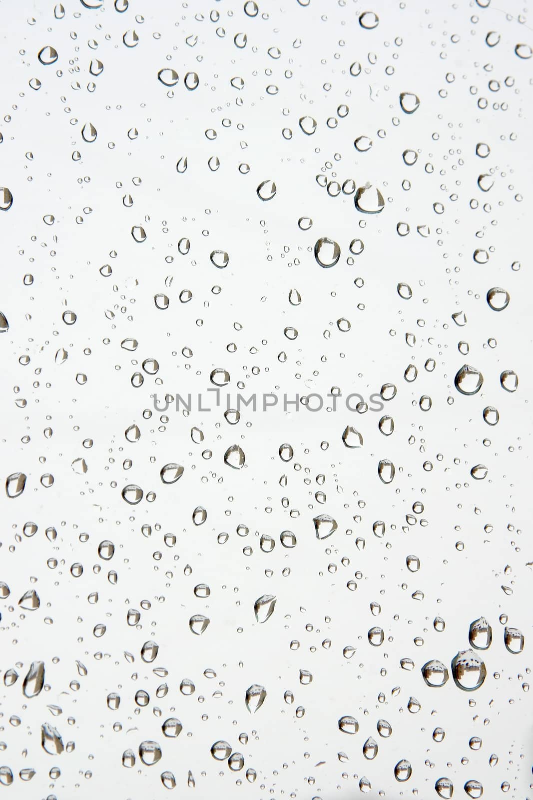 Water drops on the window. Abstract background. Shallow DOF.