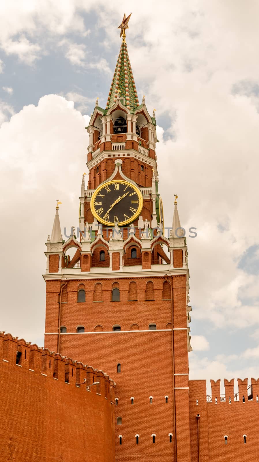Clock tower at the Kremlin