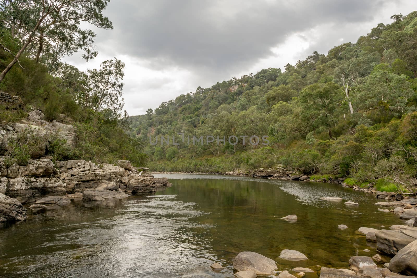 Mitchell River in Gippsland, Victoria, Australia