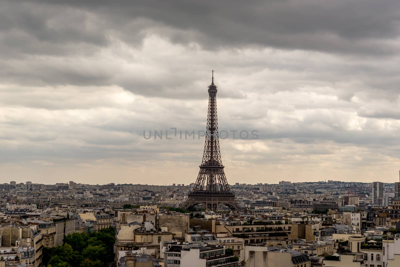 Eiffel tower in Paris by pomemick
