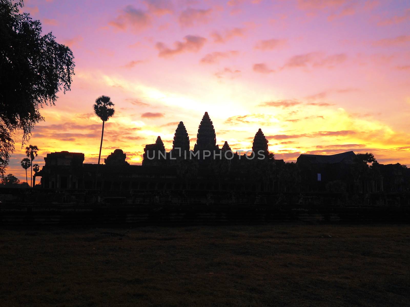 Angkor Wat sunrise at Siem Reap. Cambodia by orsor