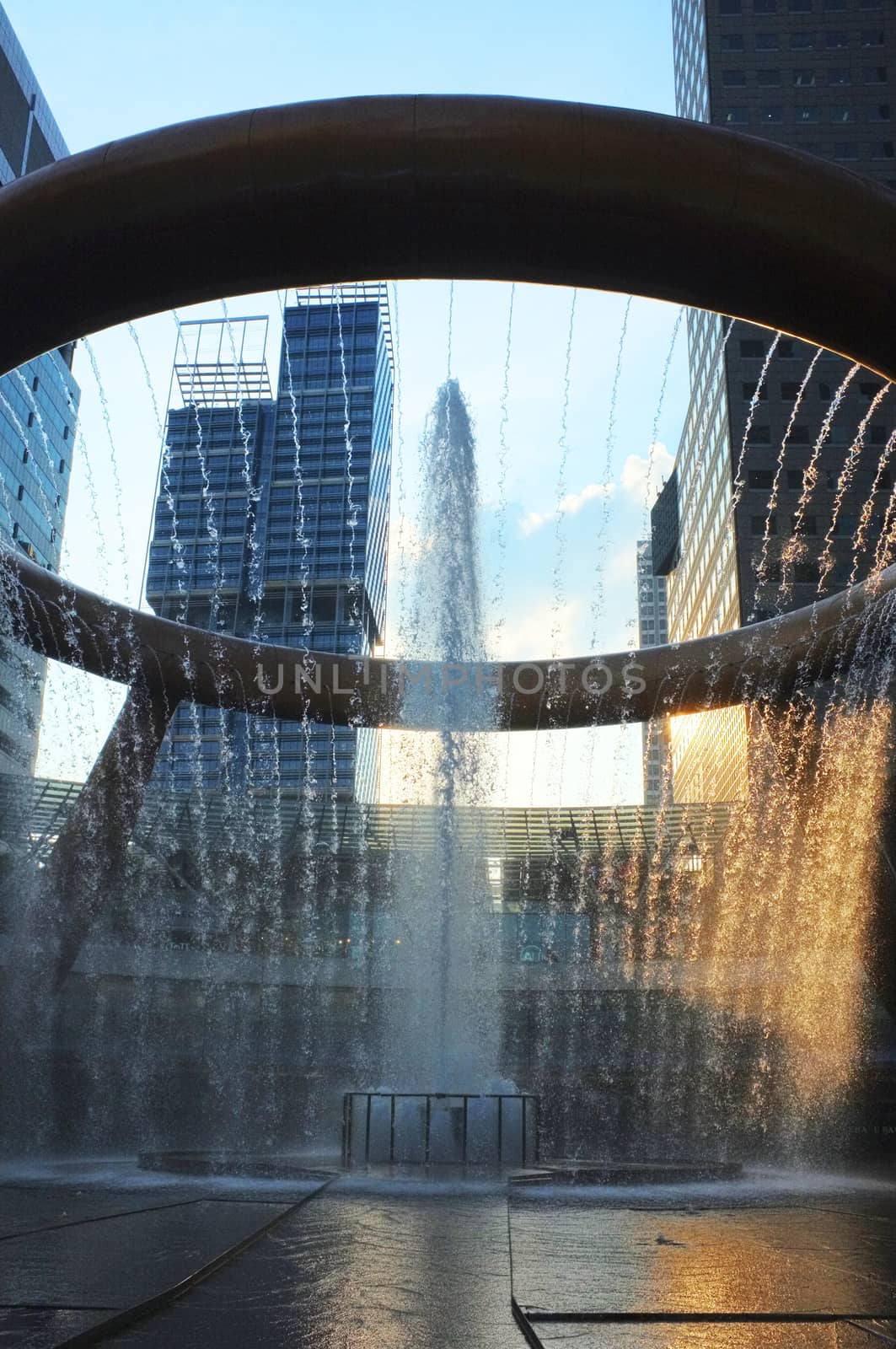 Fountain of Wealth in duck at Singapore