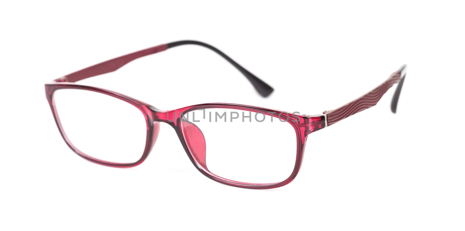 eyeglasses on isolated background