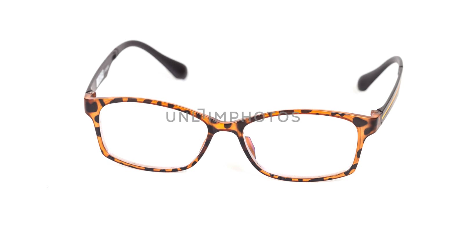 eyeglasses on isolated background