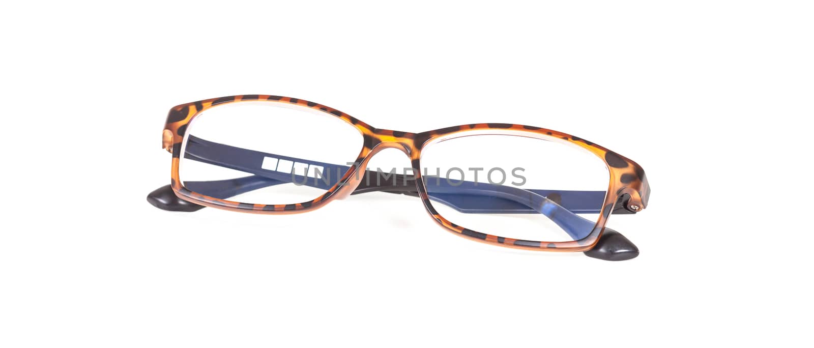 eyeglasses on isolated background