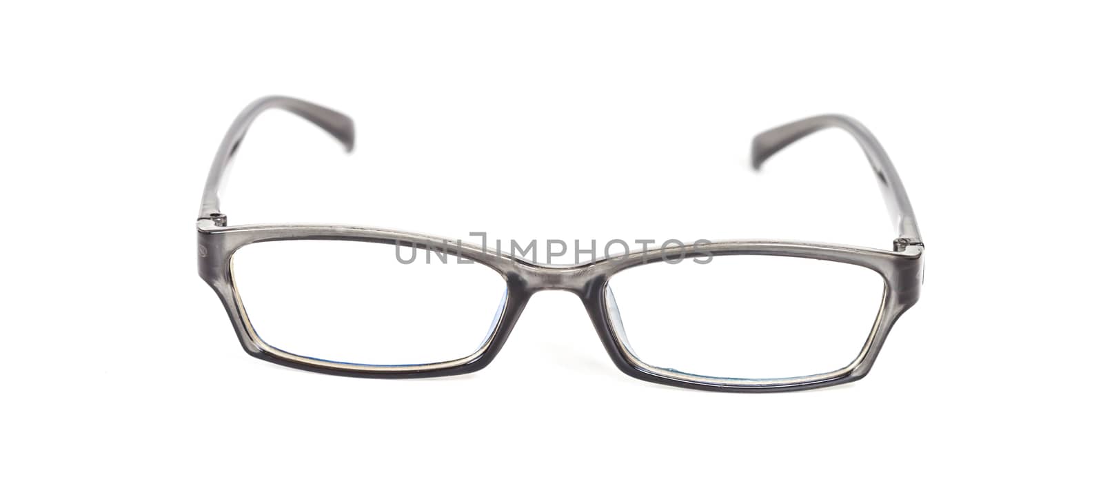 eyeglasses on isolated background