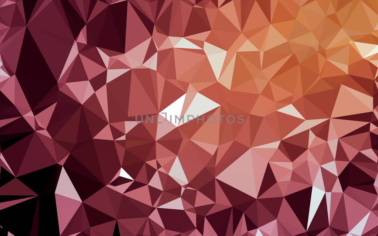 Abstract low poly background, geometry triangle, mosaic pastel color background