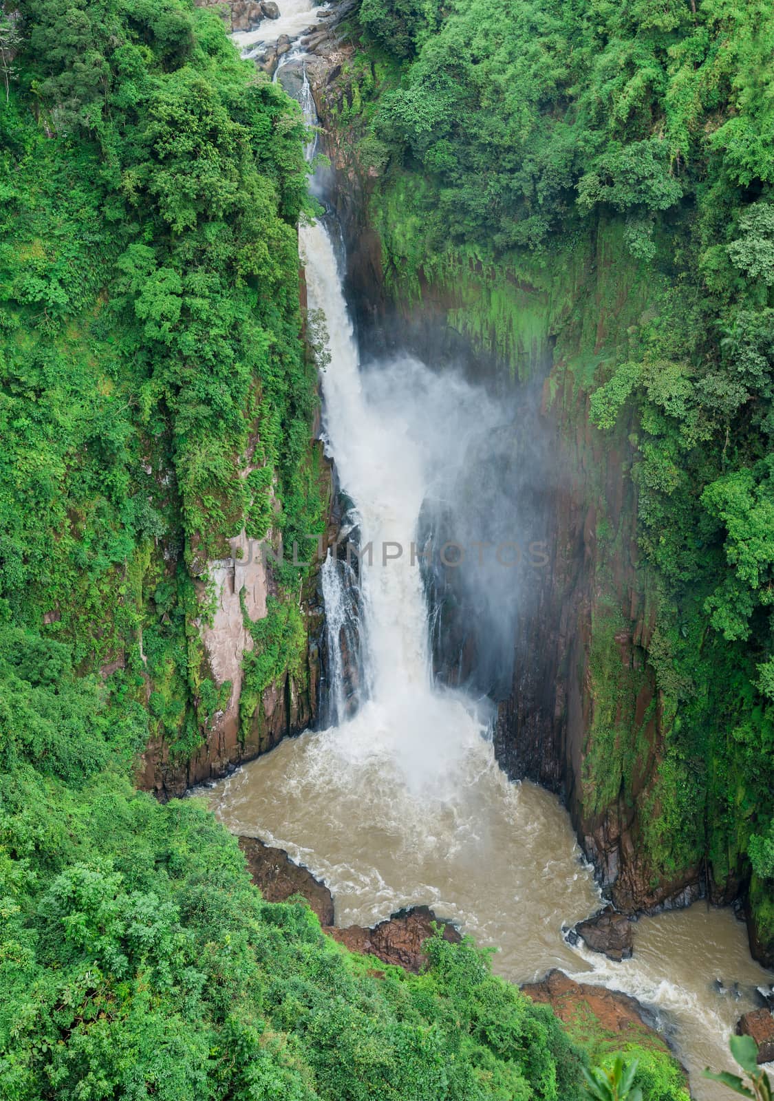 Haew Narok Waterfall in Khao Yai National Park, Thailand