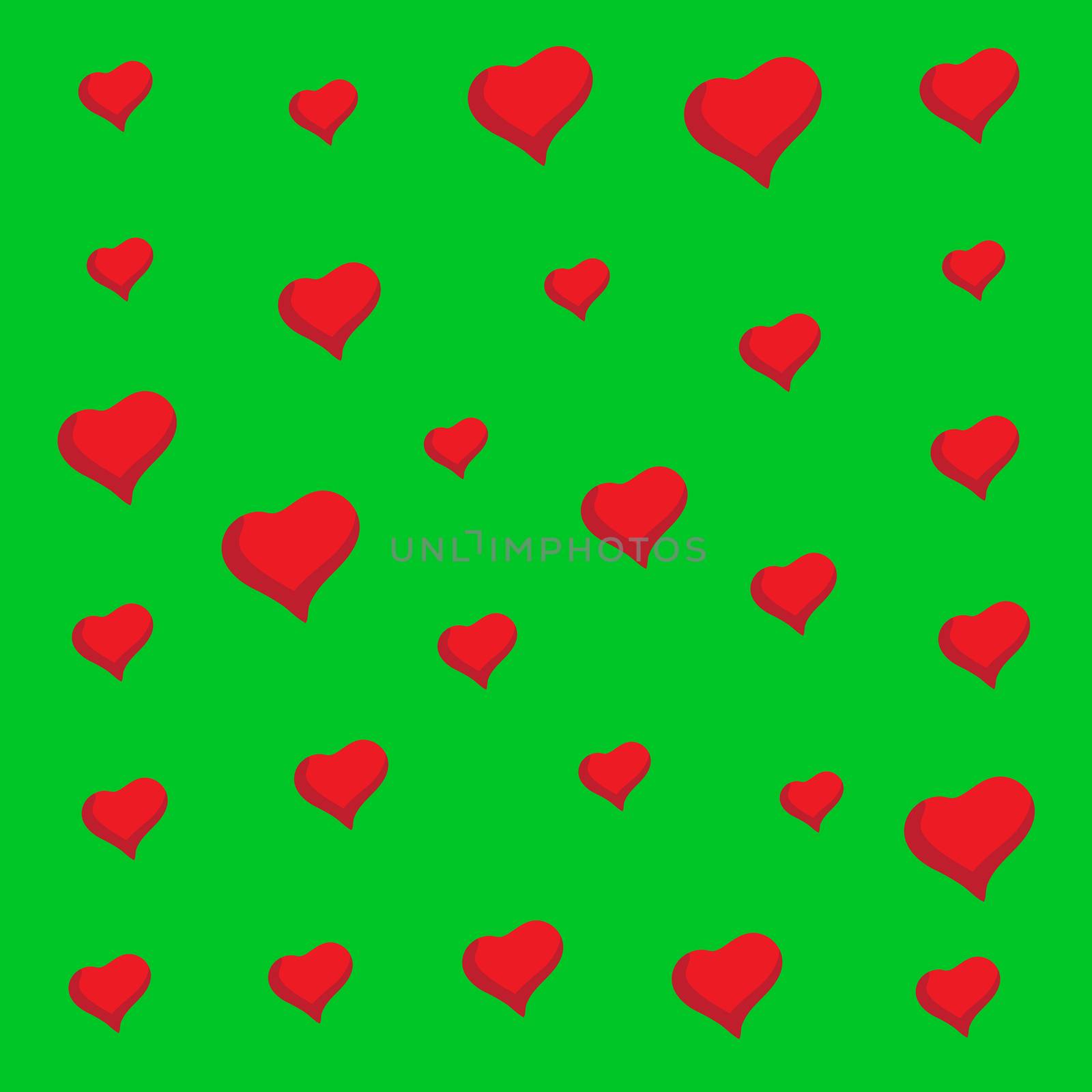 Abstract love background full of hearts. Valentine s day for card by skrotov