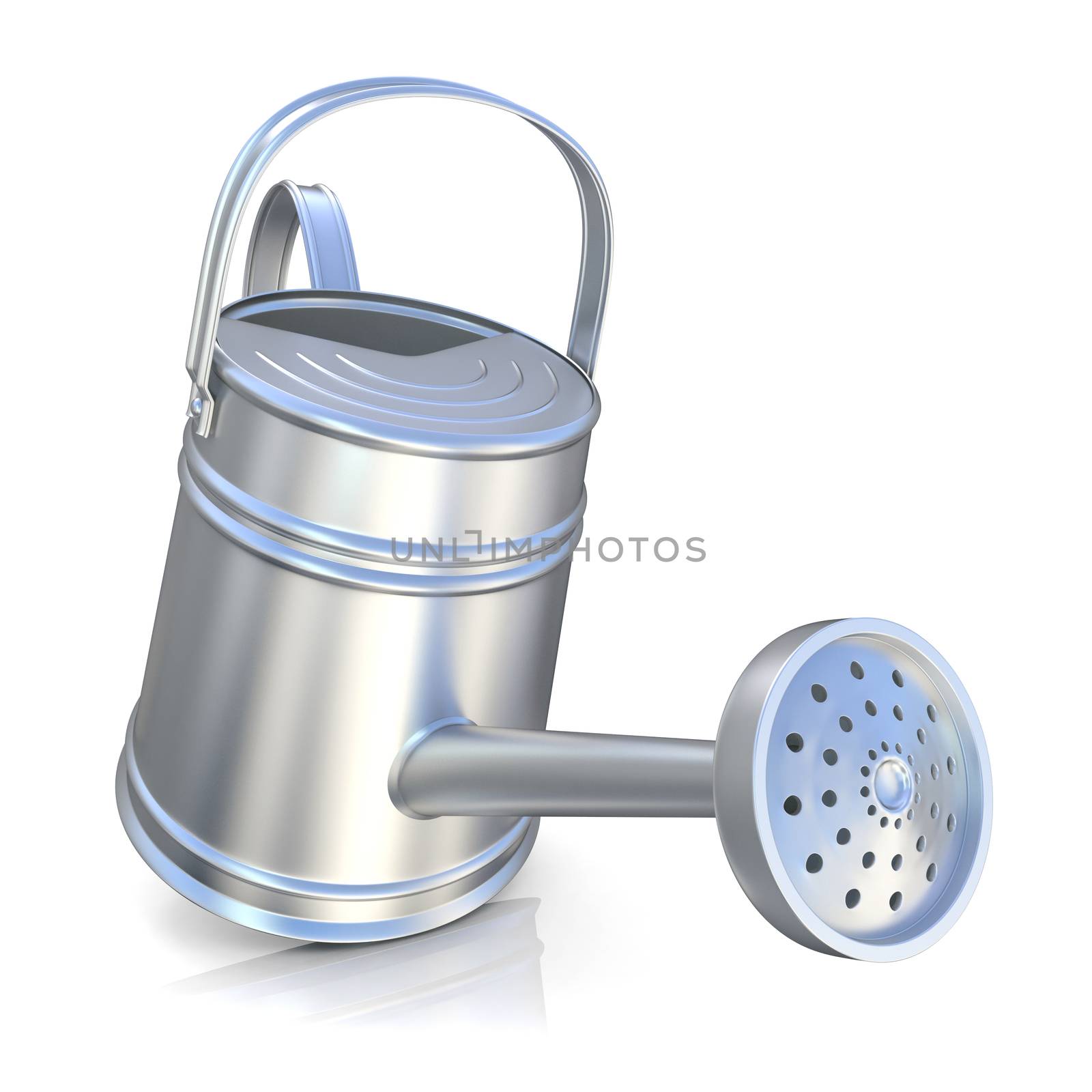 Metal watering can 3D by djmilic