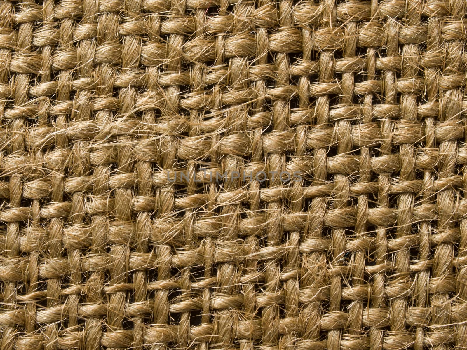 brown burlap fabric texture background by zkruger