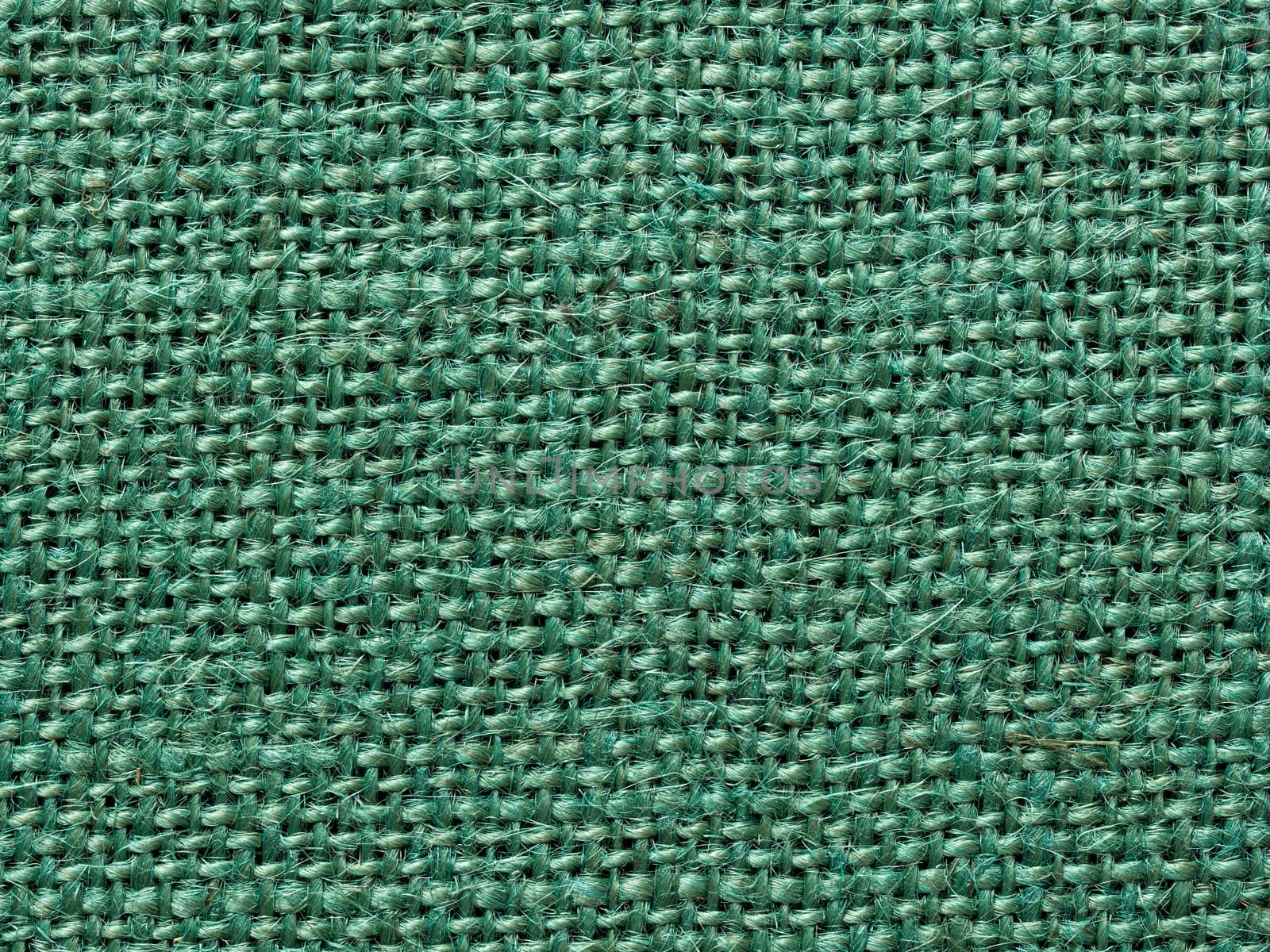 green burlap fabric texture background by zkruger