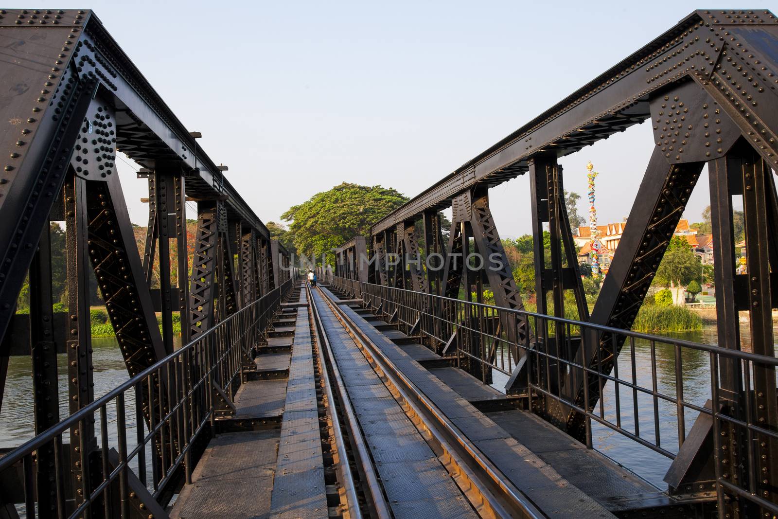 Bridge on the river kwai, Kanchanaburi province,Thailand