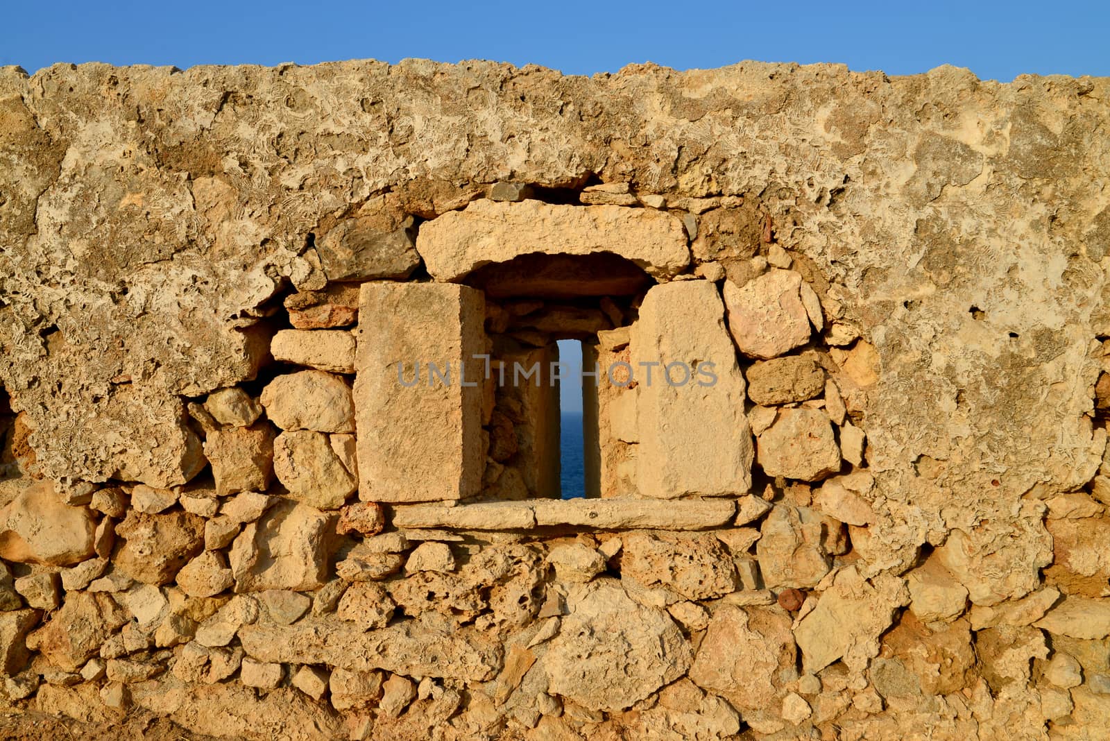 Rethymno Fortezza fortress window by tony4urban