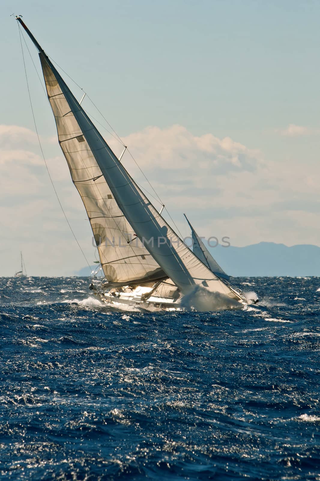 Yacht regatta in Turkey by Chudakov