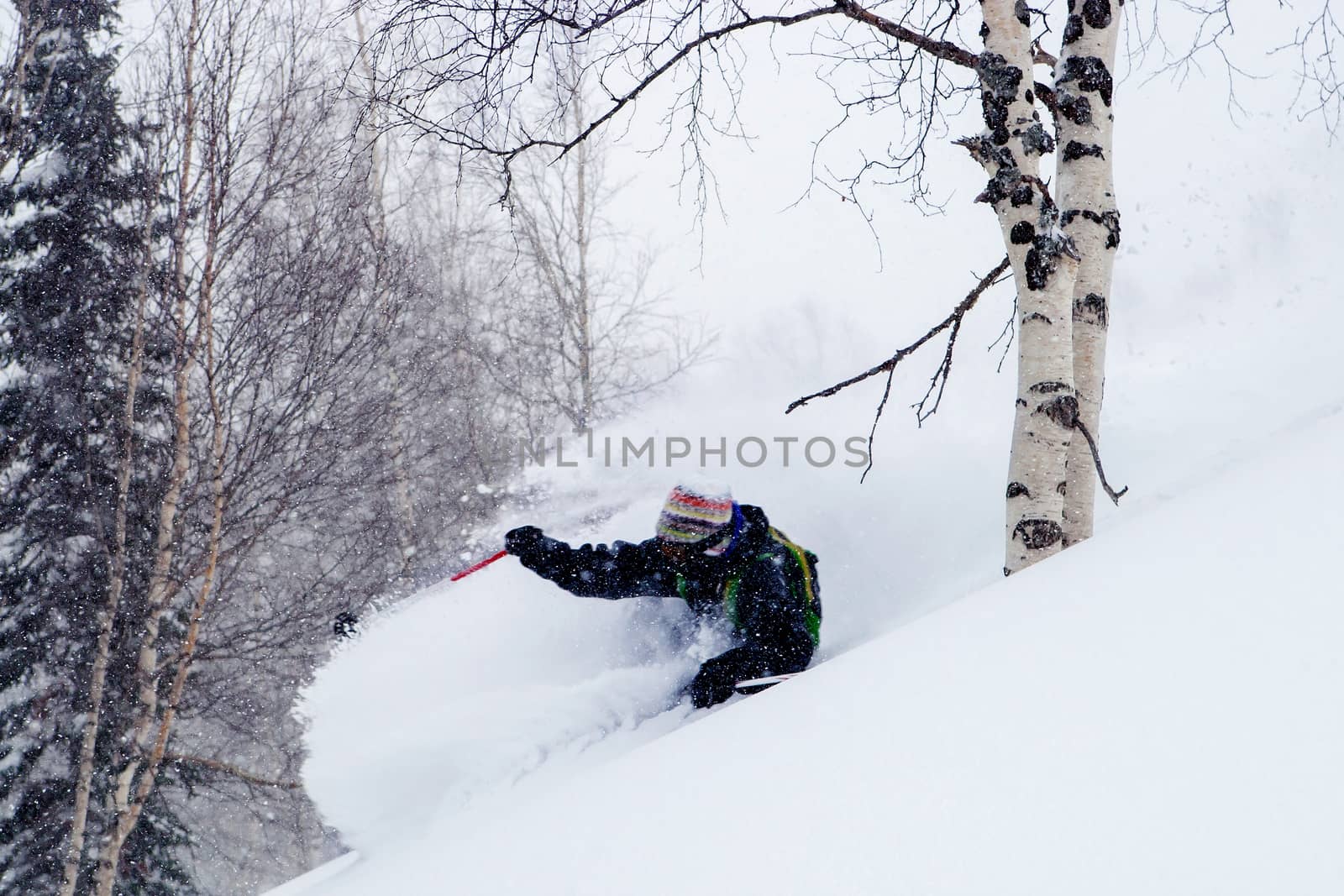 Freeride in Siberia by Chudakov