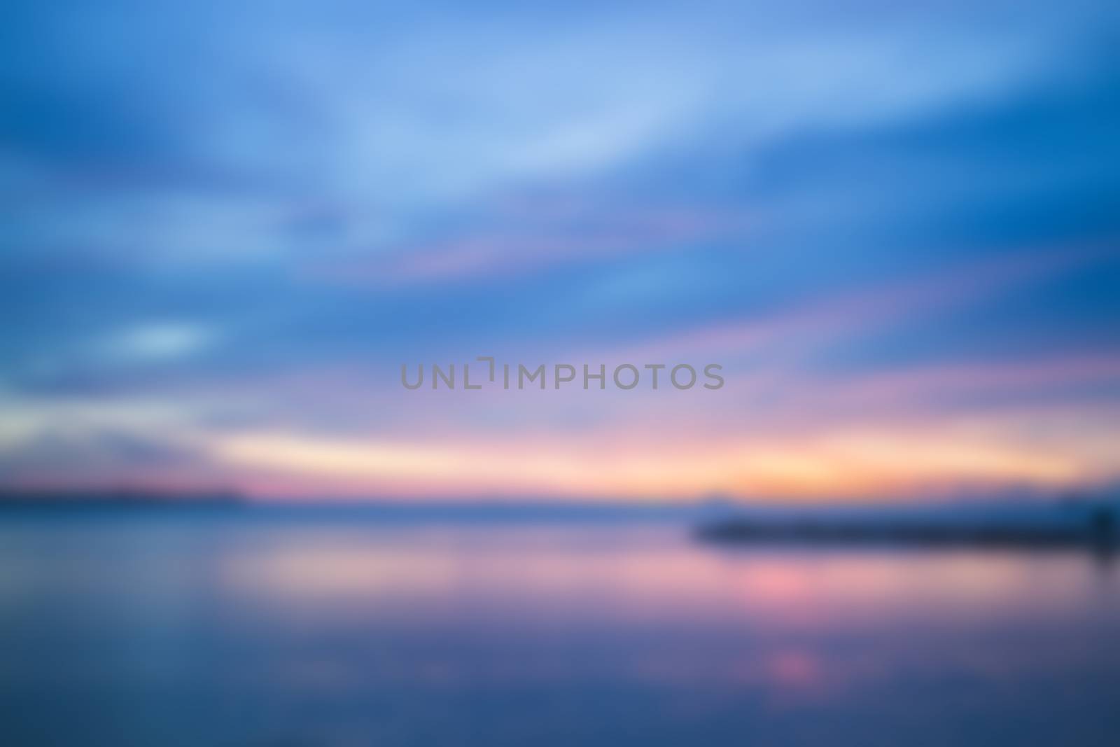 Sunset abstract blur background e, stock photo