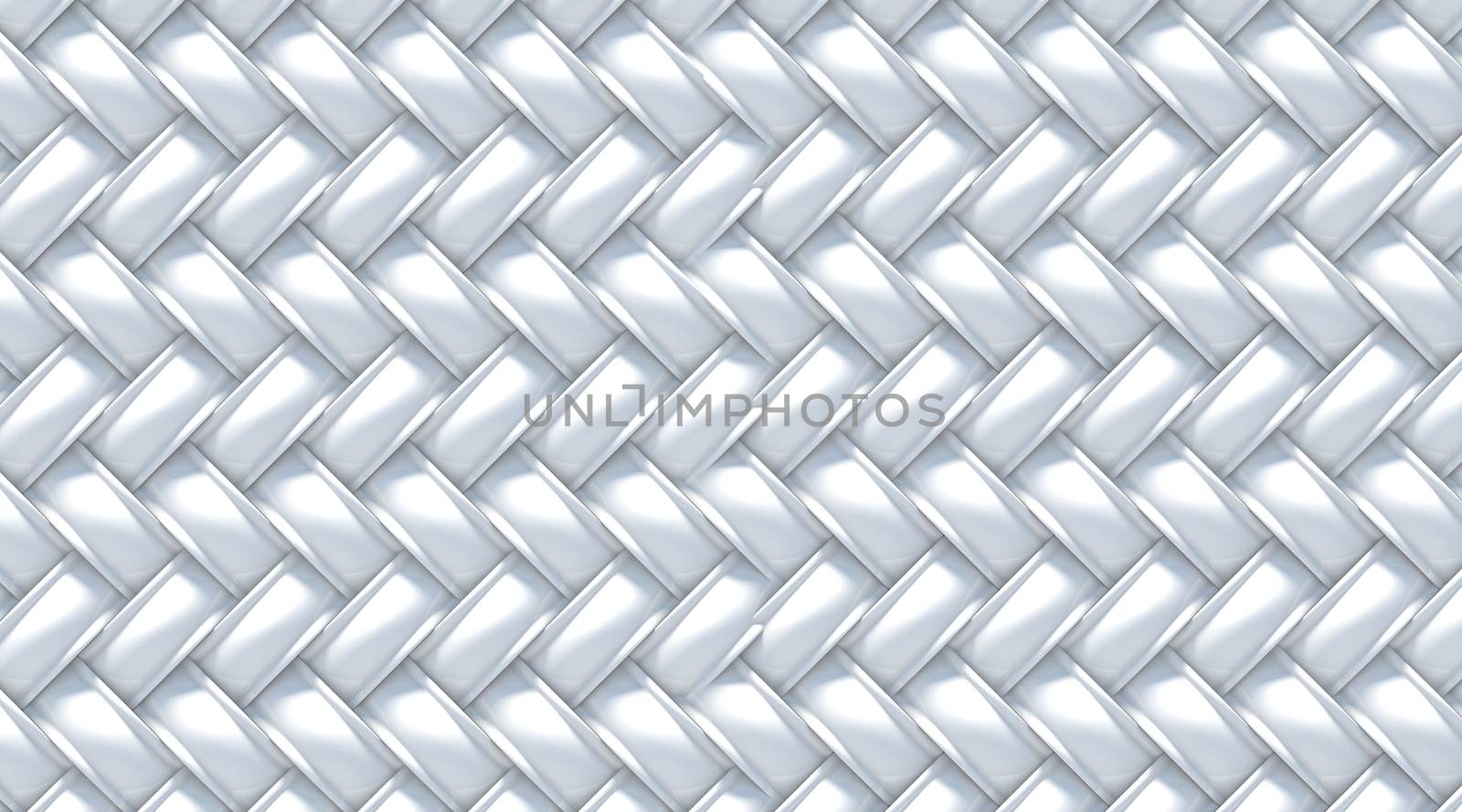 White gray abstract tile background. 3D render, soft shadows