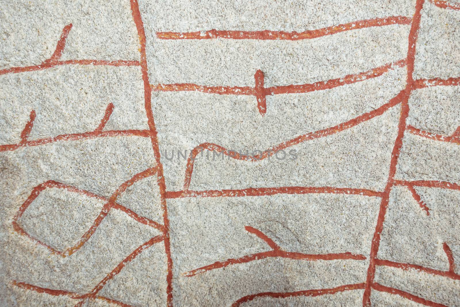 Close-up of the Rok rune inscription by thomas_males