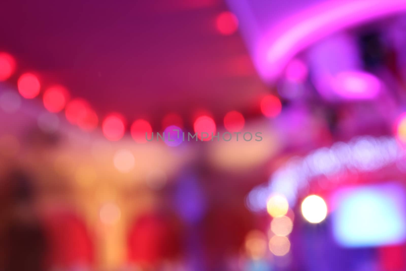 Abstract light bokeh as background
