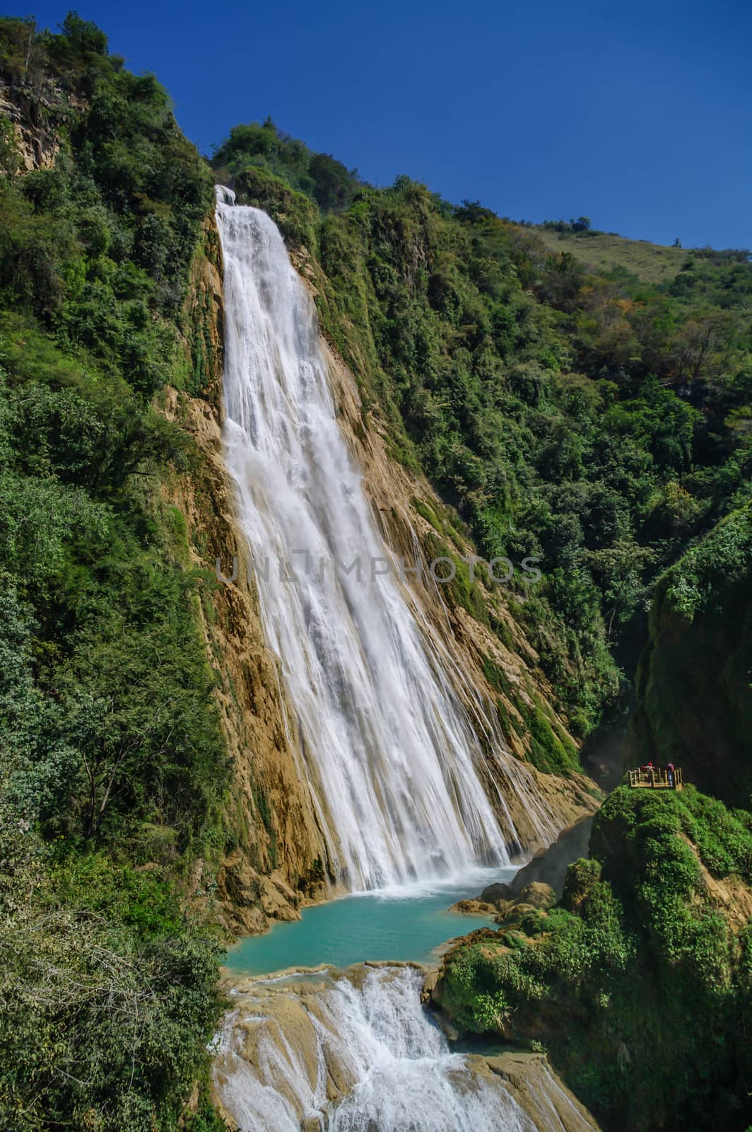 Great Mexican Chiapas  El Chiflon Waterfall, Mexico by Smoke666