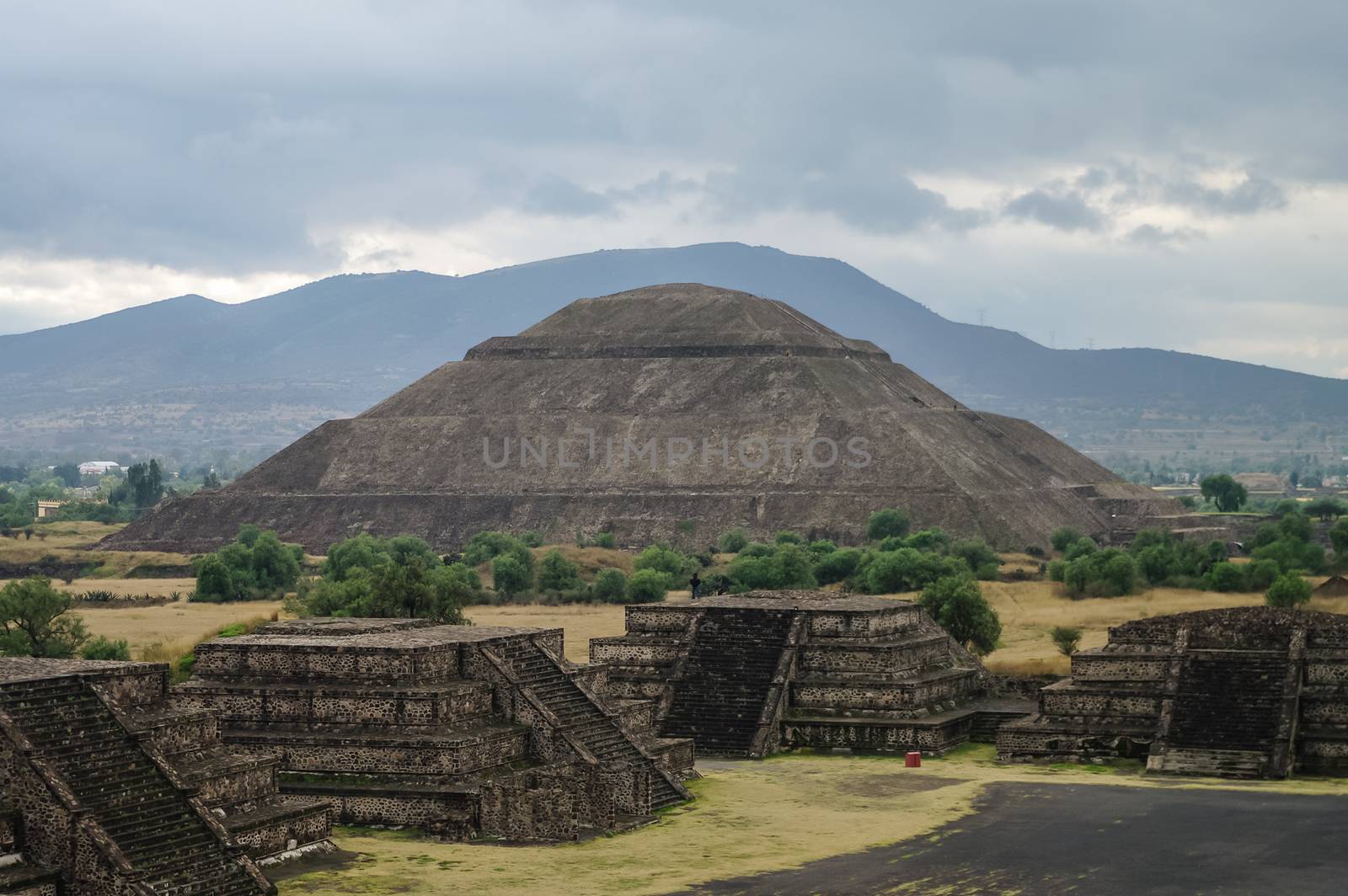 Pyramid of the Sun. Teotihuacan, Mexico