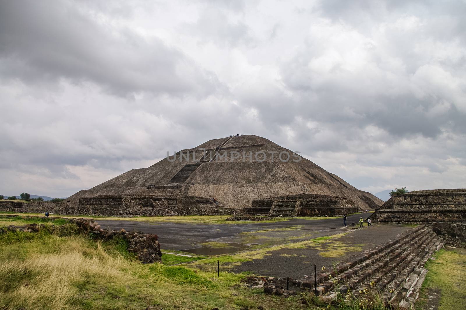 Pyramid of the Sun. Teotihuacan, Mexico