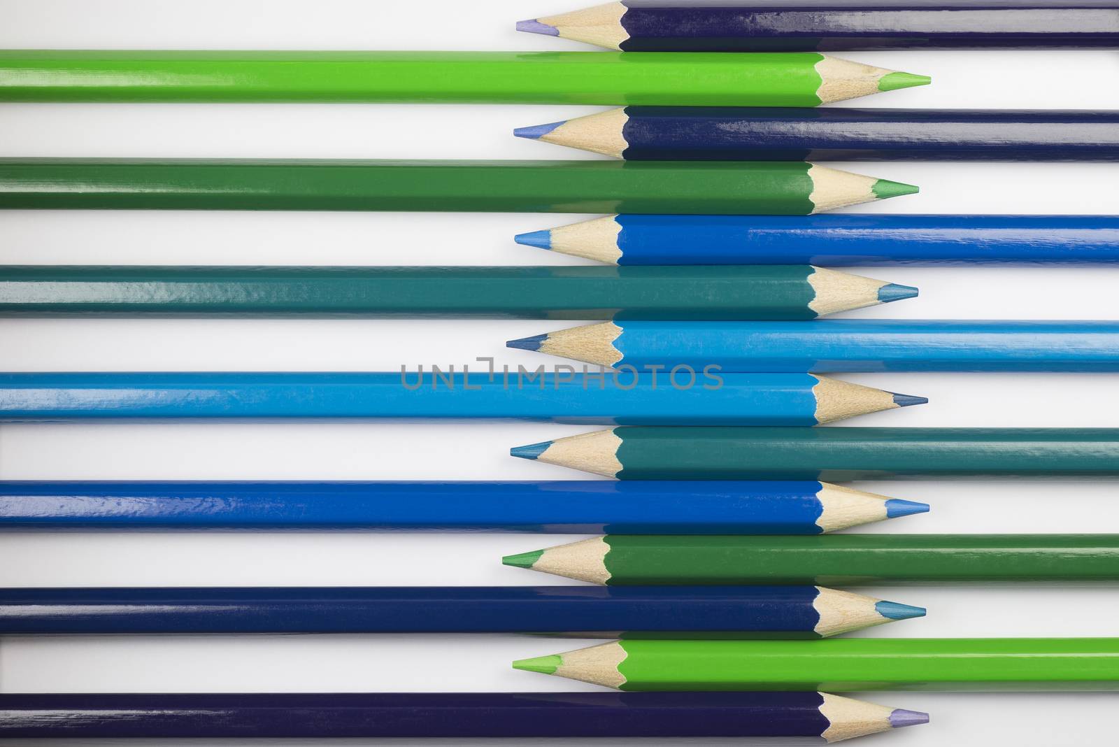 Collection of colorful pencils as a background picture
