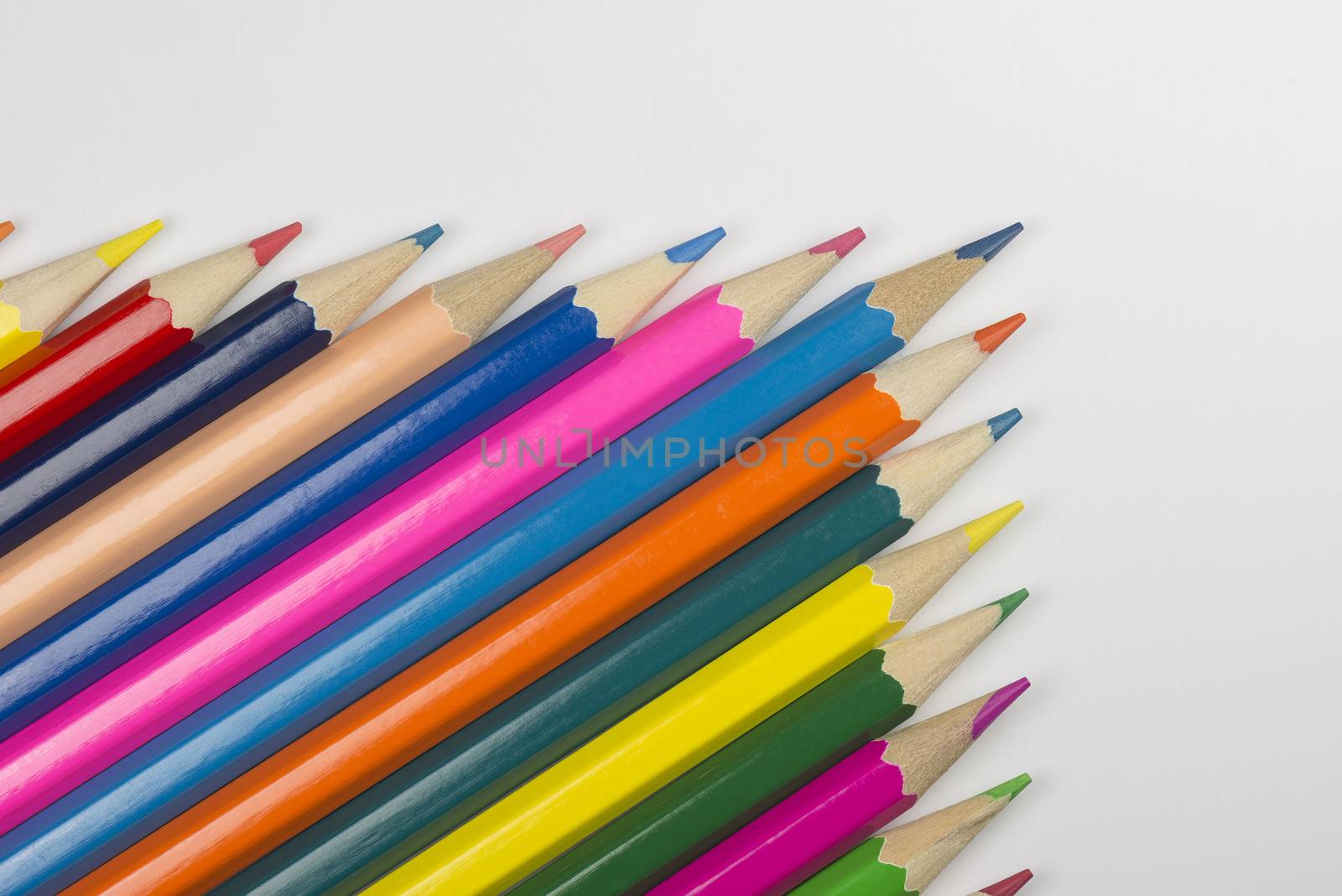 Crayons as background picture
 by Tofotografie