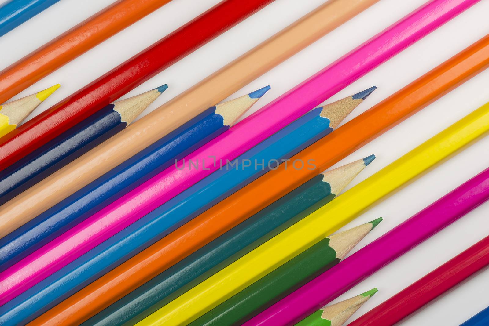 Crayons as background picture
 by Tofotografie