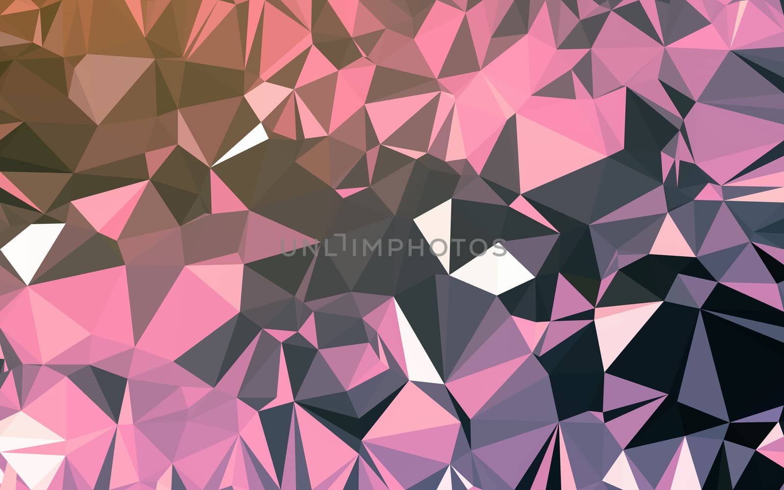 Abstract low poly background, geometry triangle, mosaic pastel color background