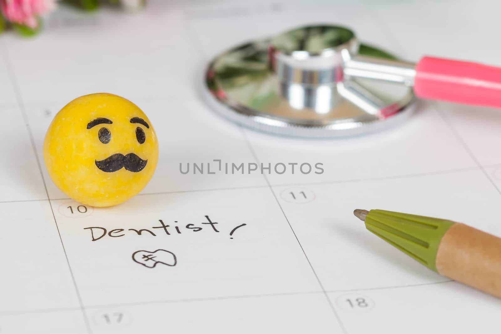 Reminder "Dentist appointment" in calendar  by amnarj2006