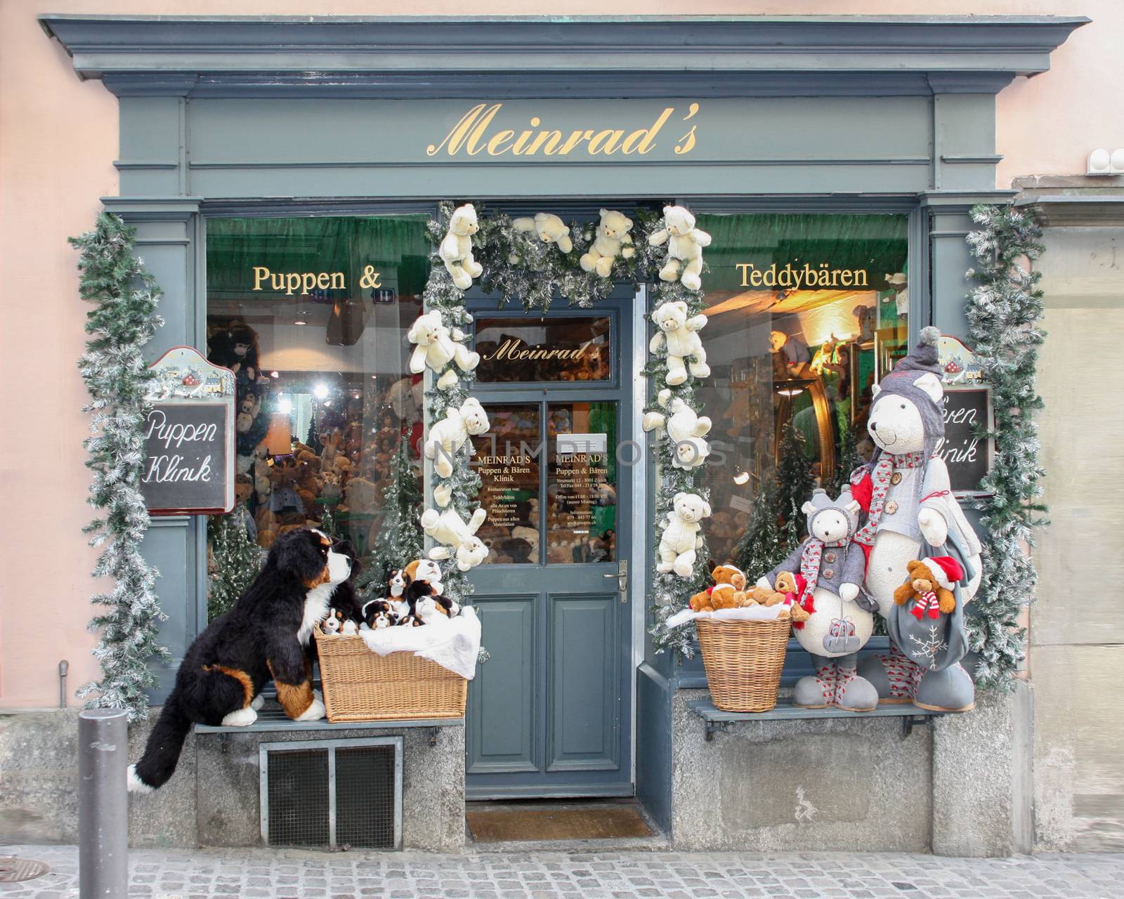 Zurich, Switzerland - November 26 2011 Christmas Store