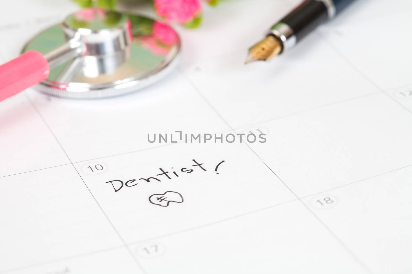 Reminder "Dentist appointment" in calendar  by amnarj2006