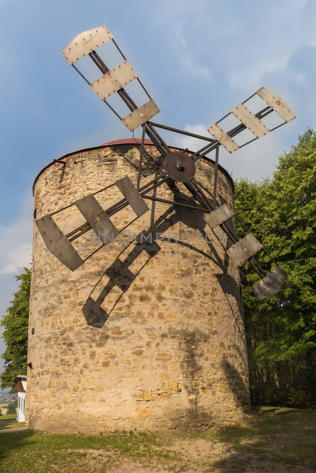 Old windmill in Holic, Slovakia by YassminPhoto