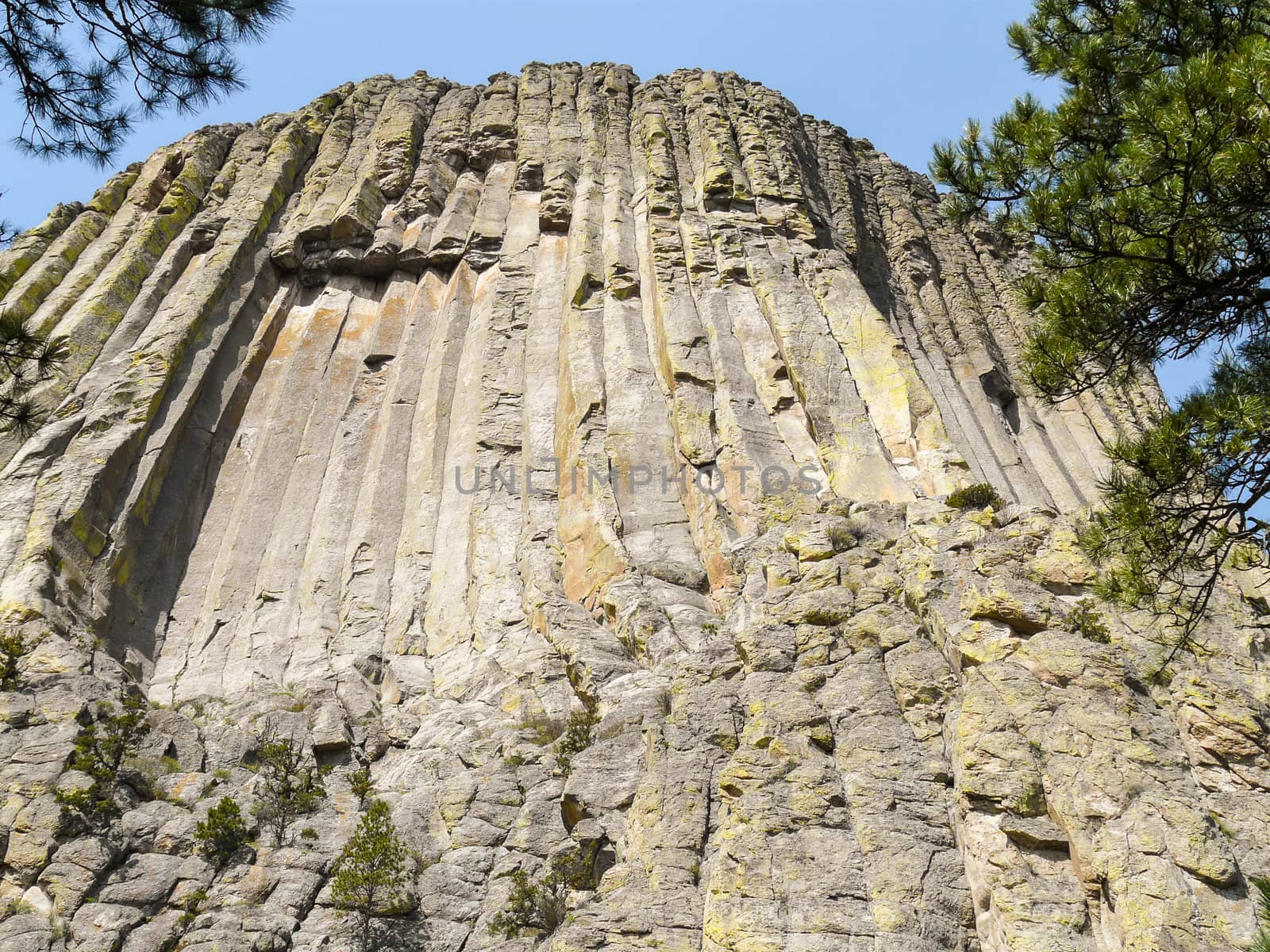 Famous Devils Tower National Monument in Wyoming, USA played main role in "Close Encounters of the Third Kind".