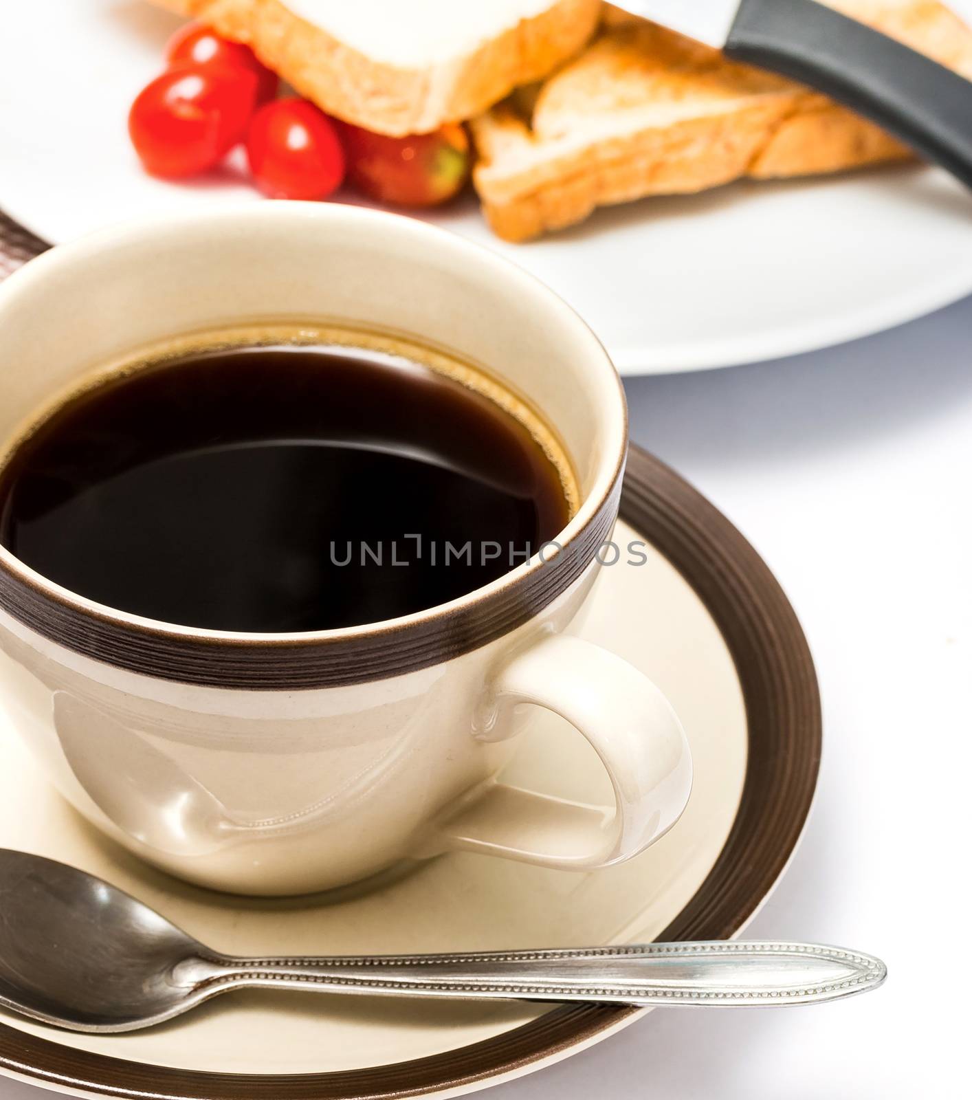 Breakfast Black Coffee Meaning Meal Time And Breaks