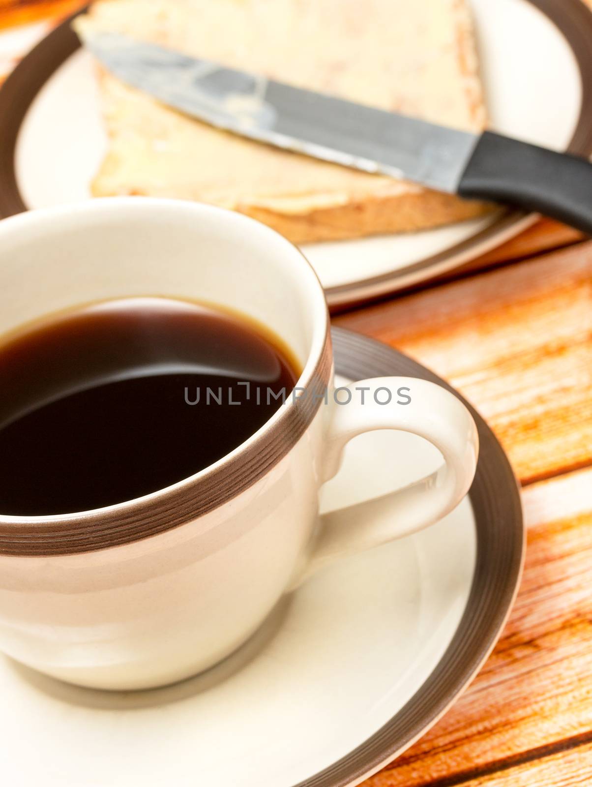 Morning Black Coffee Represents Restaurants Cafe And Restaurant  by stuartmiles