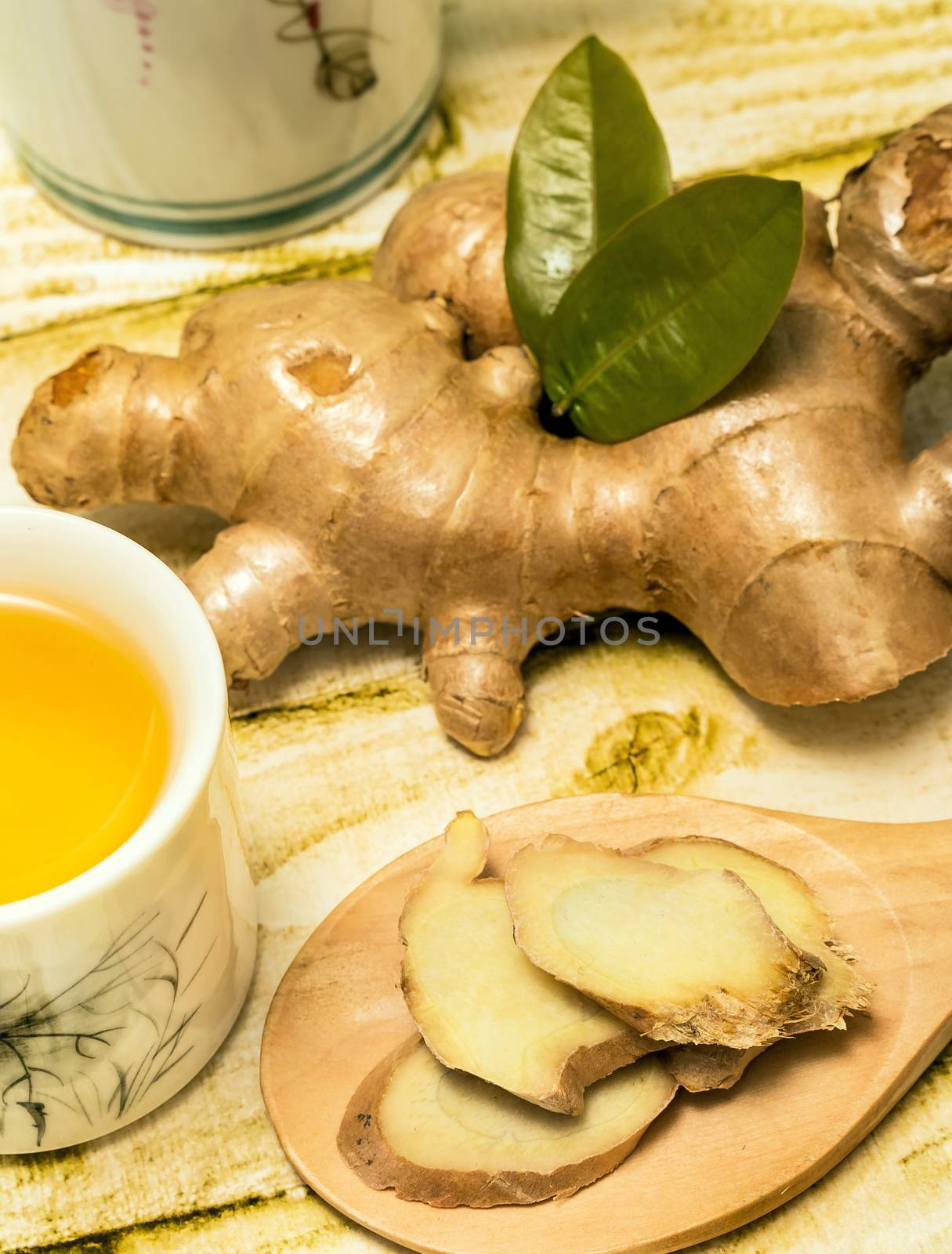 Outdoor Ginger Tea Shows Beverages Refreshment And Organic  by stuartmiles