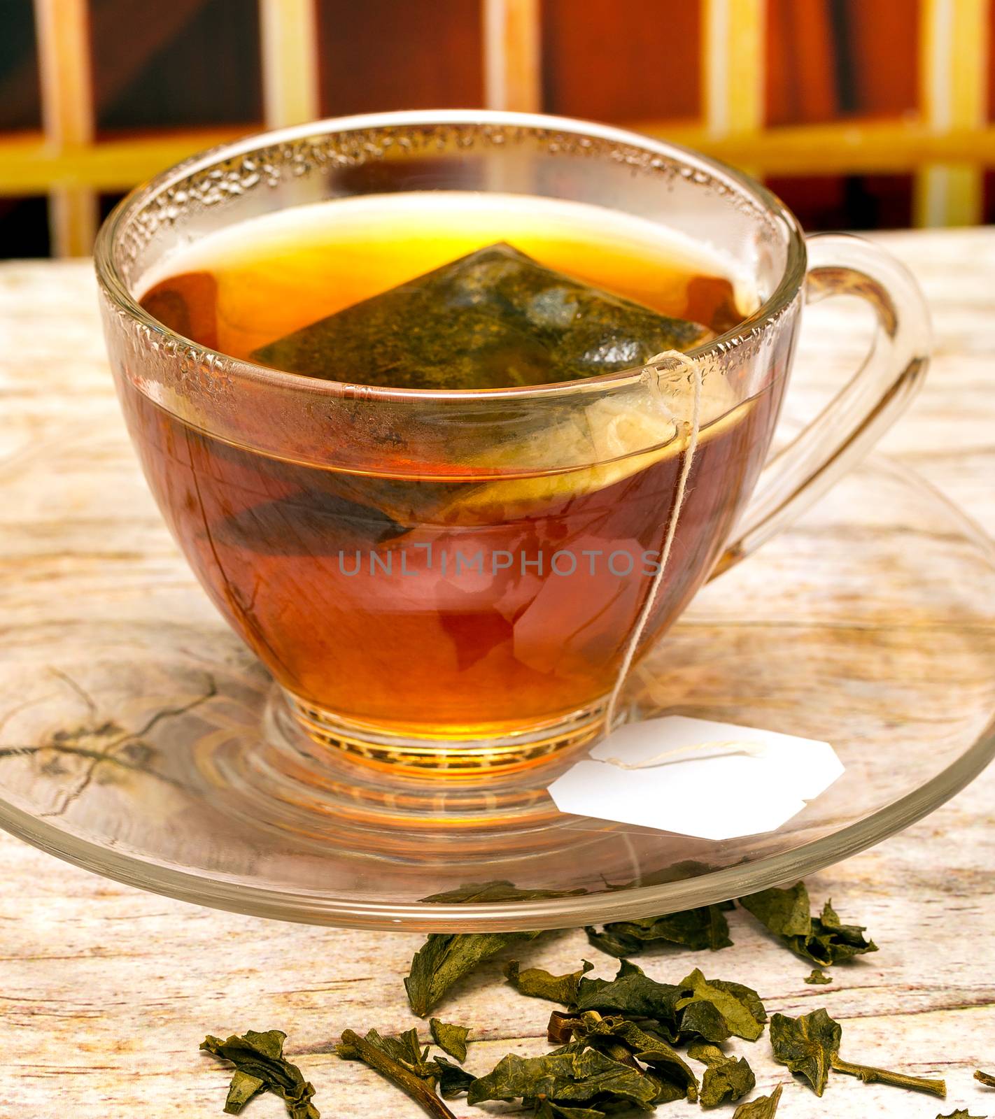 Brewed Green Tea Indicating Refreshed Refresh And Brews