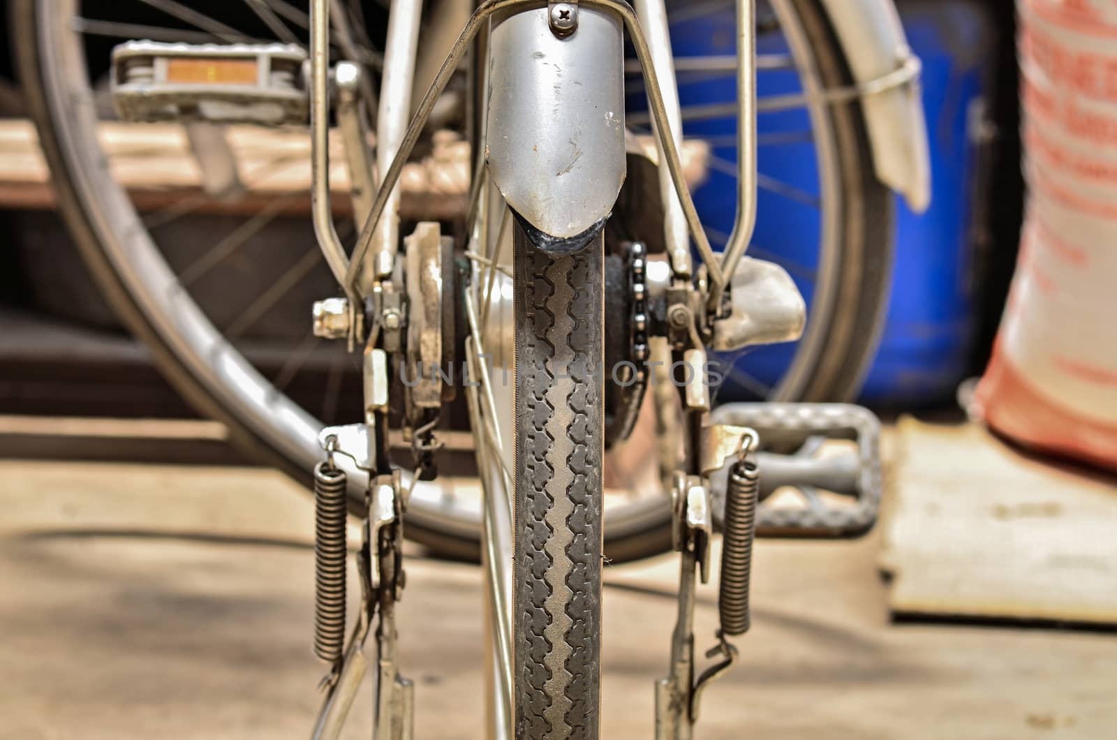 bicycle rear wheel by raweenuttapong