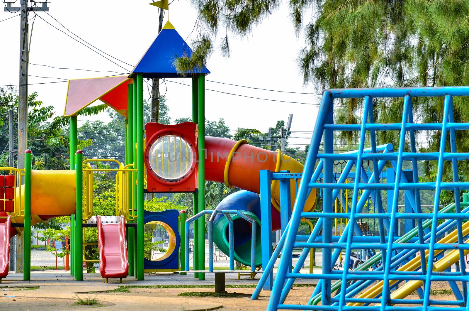 Colorful Colorful children playground