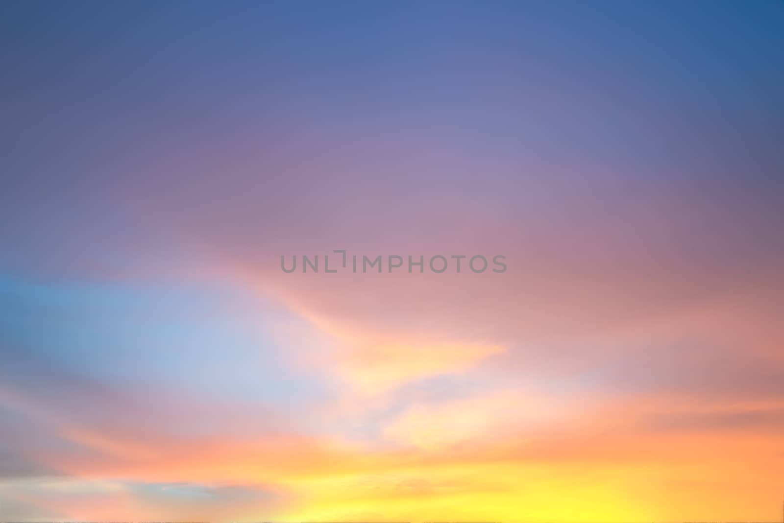 blue sky background with tiny clouds