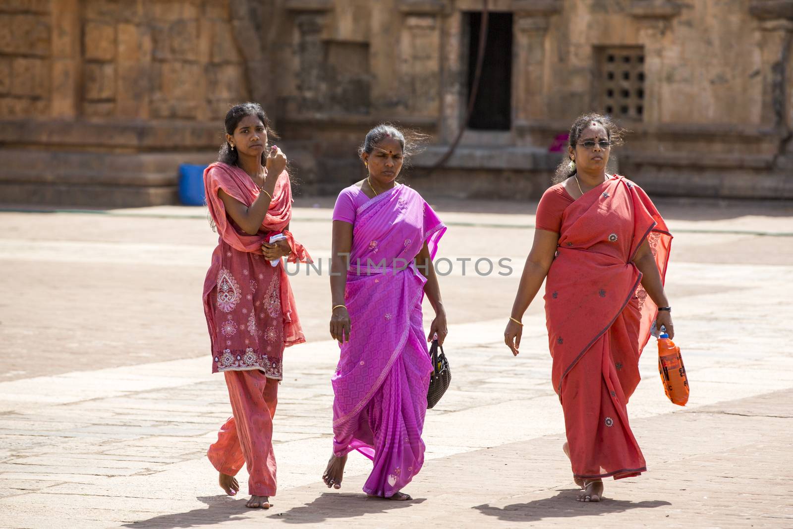 Documentary image. Tanjore temple Tami Nadu India by CatherineL-Prod